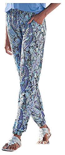 Générique Pantalon Leger Ete Femme Large Fluide Boheme Tenue Hippie De Plage Sarouel Yoga Jogging Ensemble Pilates Bouffant Pantalons Et Léger Rouge Grande Taille Thai