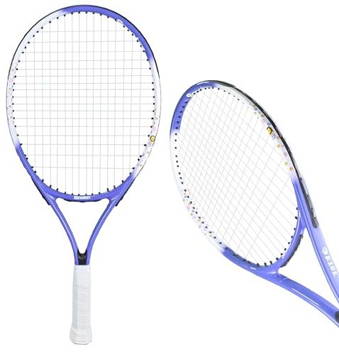 Senston Raquette de Tennis 23'' Tennis Racket pour Jeunes – Léger, Durable, Facile à Saisir, Adaptée aux Débutants
