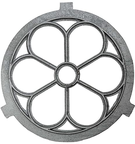 Fenster grau Stallfenster Eisenfenster Scheunenfenster Eisen 61cm Antik-Stil (k)