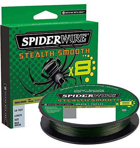 Spiderwire Stealth Smooth8 0.13mm 300M 12.7K Moss Green
