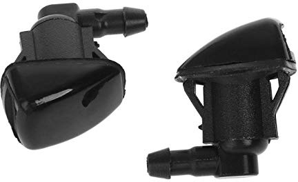 Boquillas para limpiaparabrisas de Coche, 2 Unidades, Boquilla rociadora de Agua para limpiaparabrisas de Coche, aptas para Jeep, Accesorios para vehículos de 2007, 2008, 2009, 2010 y 2011