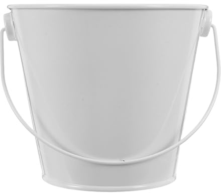 Gadpiparty Secchio per Grasso da Cucina e Barbecue in Metallo con Manico Resistente, Contenitore Raccogli-Olio Nero 8x10,5x12 Cm con Fondo Antiscivolo, Accessorio per Grigliate Pulite e Uso