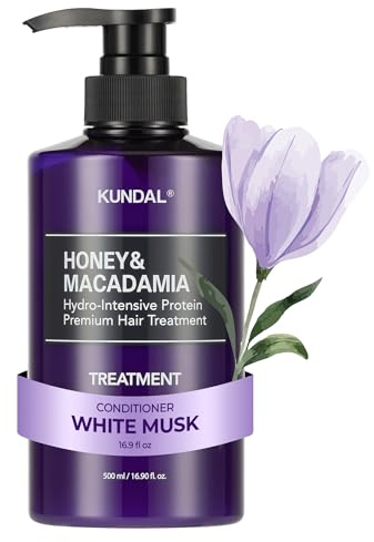 KUNDAL traitement des protéines 500ml (musc blanc)