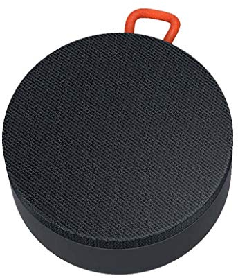 Xiaomi Tragbarer Bluetooth-Lautsprecher 5.0, wasserdichter Bluetooth-Lautsprecher für den Außenbereich mit dynamischem Sound, unterstützt echte kabellose Stereo-Verbindung, Wiedergabezeit 10 Stunden, Grau, XiaomiSpeaker, Black (Schwarz)