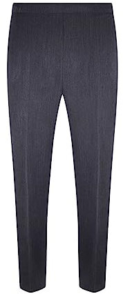 Dollar Jeans Ladies Bowls Trousers Grey Stretch Pants Non Stretch Waist 24-30 Pockets Womens (as8, Numeric, Numeric_24, Regular, Short)