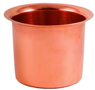 NKlaus Gobelet en cuivre pour Agnihotra - Rituels (Tryambakam) - 5,5 x 7,5 cm - 15759