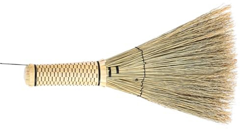 MAGICLULU Pennello Di Mais Piccolo Pennello Di Mais Fatta a Mano Materiale Di Paglia Pulizia Facile Adatto Per Pulizia Della Casa Cucina Non Danneggia La Superficie Effetto Pulente