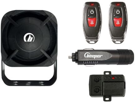 BEEPER - Alarma universal para vehículos ligeros, coches XR5 con sistema de alarma antirrobo de macetas catalíticas