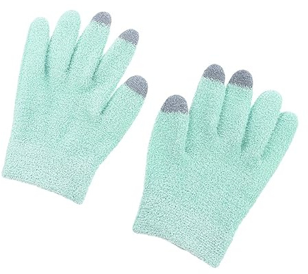 iplusmile Guantes Hidratantes Para Manos Gel Tamaño Único Para Pantalla Táctil Cuidado De Piel Seca Agrietada Uso Spa y Hogar
