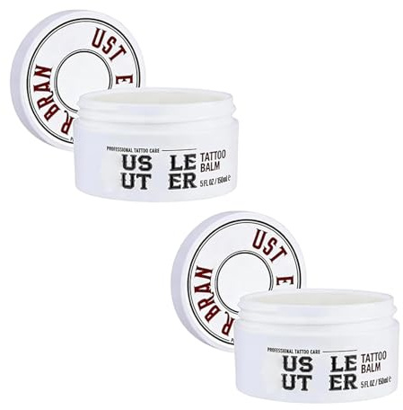 2 cremas para tatuajes de 150 ml y bálsamo reparador, cuidado intensivo del tatuaje antes y después del tatuaje, con aloe vera y aceite de aguacate, reduce el enrojecimiento, ayuda a la curación, para