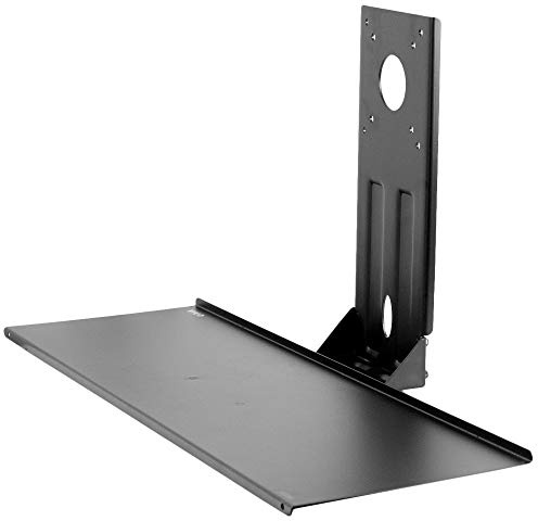 VIVO Computer Keyboard and Mouse Platform Tray VESA Mount Attachment 25.5 x 8 inch Surface (MOUNT-KB03)
