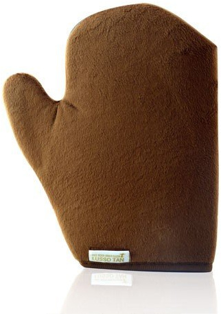 Luxury Velvet Flawless Tanning Mitt – By Lusso Tan. Gradual Self Tanning Applicator Glove for the Face and Body. Sunless Tanner Mitten. Long Lasting, Streak Free, Reusable Fake Tan Application Mitt.