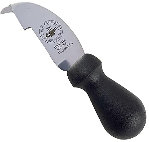 COLTELLO PER FORMAGGIO A UNCINO DOPPIO PER INTAGLIO FORMA