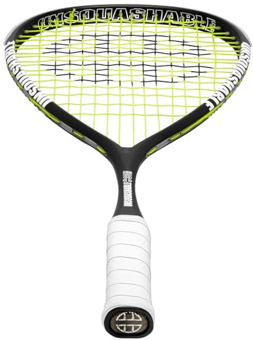 UNSQUASHABLE Y-TEC 125 Squash Racket – Super Light Weight Squash Rackets 125g for Outstanding Pro-Player Power