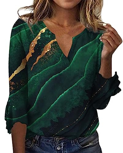 Robe Tee Shirt Femme Long Flanelle Chemise Blouse Blanche Lycée Pull Large Chemisier en Dentelle Blouses Et Chemisiers Chic Mini Top Or
