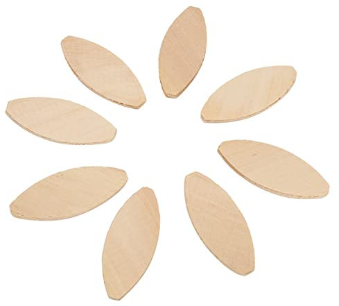 100pcs Wood Biscuits, Wood Joining Biscuits Wood Board Docking Tool Biscuit Joiner Woodworking Tools for Woodworking(20#)