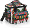 Grande capacità Oxford Cloth Runner svedese Dala Horse Folk stampato Camping Ice Bag, isolamento portatile all'aperto e borsa di conservazione del freddo, godetevi un fresco tempo di campeggio