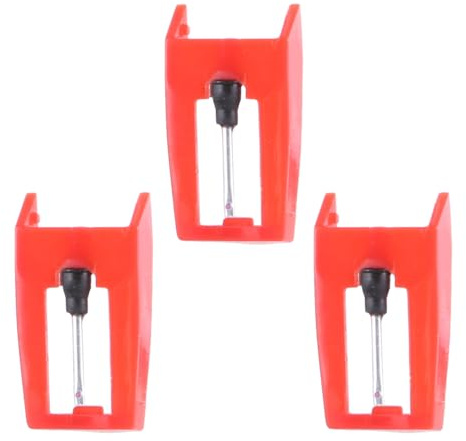 NIHENHAO Lot de 3 Aiguilles de Rechange pour Tourne-Disque
