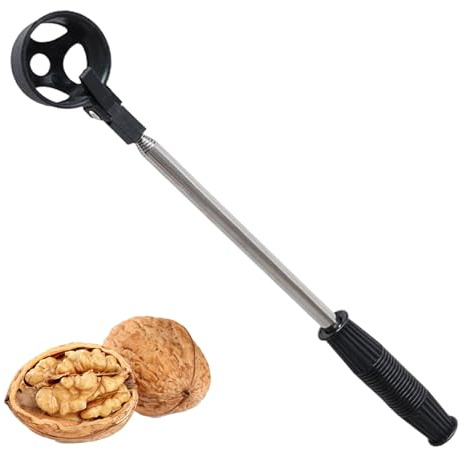 BommFu Pinzas para huevos de gallina – Agarrador de huevos largo extensible de acero inoxidable | Dispositivo de recogida de acero inoxidable para jardín, patio, gallinero, , cocina