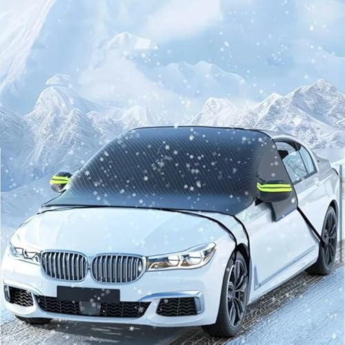 R-timer Couverture Pare Brise Voiture pour Suzuki Baleno I Hatchback 2019-2022, Protege Pare Brise Hiver Protection Magnétique Anti-Givre Antineige Antigel Solaire