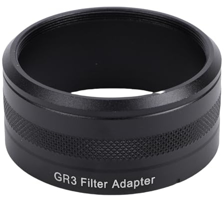 Yctze 49mm GR3 IIIx - Obiettivo da 49mm Adatto per Fotocamera Digitale GR3 Teleobiettivo Macro Grandangolare - Elettronica/Fotocamera e Foto/Accessori/Accessori per Obiettivi/Adattatori e
