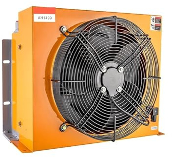 AH1490 Hydraulisk oljekylare Luftkyld hydraulisk oljeradiator Värmeväxlare Låg ljudnivå och strömförbrukning Högt flöde(220)