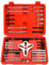 FreeTec 46 pièces Arrache Volant Magnetique, 35-95mm Extracteur de Volant de Direction, Universelle Kit Extracteur de Equilibreur Harmonique pour Démontage Volant Moteur Moto Voiture