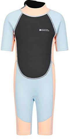 Mountain Warehouse Junior Shorty Wetsuit Peach Kids Size 9-10 Years