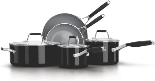 Select by Calphalon™ Oil-Infused Ceramic Nonstick 8-Piece Cookware Set PFOA/PTFE Free