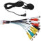 Be In Your Mind RCA Wiring Harness 20 Pin RCA Adapter Cable Car Stereo RCA Output Input Cable Extension Cable Car Accessories 18.5cm/7.28inch PVC