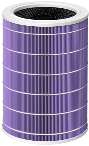 JORAIR Filtro aria compatibile con Xiaomi Mi 2, 2H, 2S, 3, 3H, Pro (HEPA Grade H13, carbone attivo)