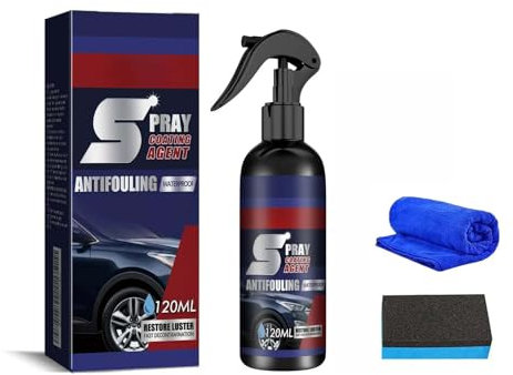 Sweiyran Multifunctional Coating Renewal Agent Spray, 3 in 1 High Protection Quick Coating Spray for all 120ml