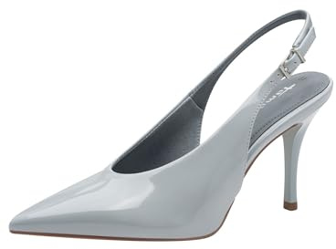 Tamaris décolleté slingback da donna con tacco a spillo blu 37 EU