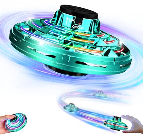 Vantexi Drone for Kids Flying Toys, 2026 Upgrade LED Fidget Spinner