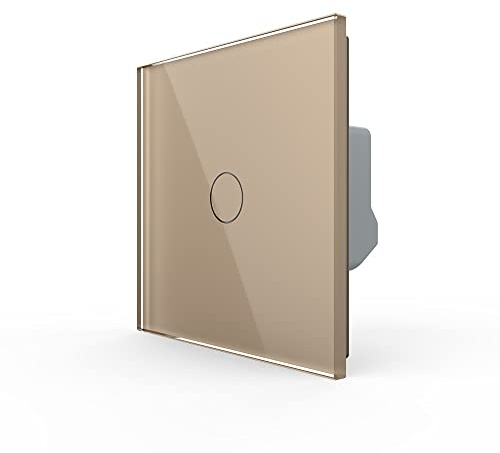 Wechselschalter Touchscreen Wandschalter Lichtschalter VL-C701S-13 Gold