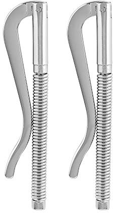 YBONNE 2Pcs 68mm Spring Metal Money Clip Insert Bar Replacement for Bifold Wallet