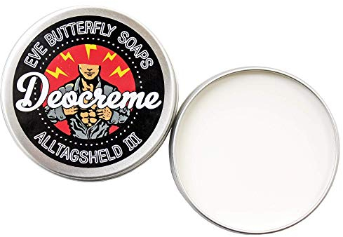 Deocreme Alltagsheld N°3 - Regular Size 50 g | aluminiumfrei, Duft nach Vetiver, Ingwer & Sandelholz, vegan