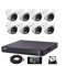 4K Hikvision CCTV System DVR 5MP 8CH Dome Camera 20M IR 2.8mm fixed lens IP67 - DS-2CE72HFT-F28 (8 Cameras, 4TB)