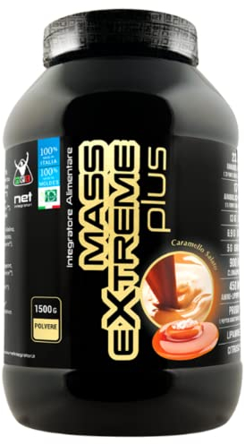 Net Integratori Mass Extreme PLUS Caramello salato 1500g