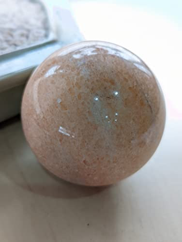 Zen Man Lot de 3 boules en pierre de marbre, décoration de jardin, marbre naturel teinté rose, 7 cm