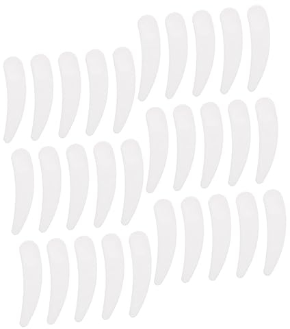 FRCOLOR 100 cucharas para máscaras, cucharas para cremas, productos para el cuidado facial, mini cuchara, espátula facial, espátula de maquillaje, cuchara de crema para ojos, aplicador para crema de