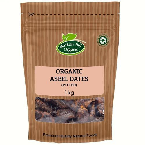 Organic Aseel Dates (Pitted) 1kg Hatton Hill Organic
