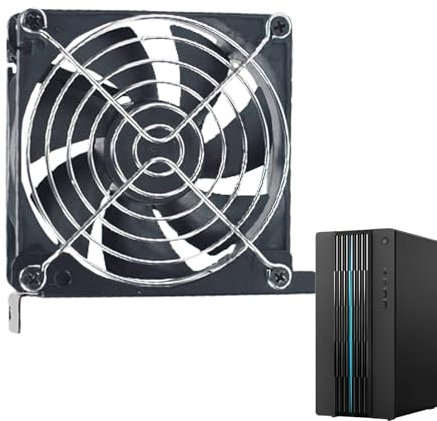 CREELLO GPU del computer, ventola di raffreddamento della scheda grafica | Custodia per PC a 4 pin Cooler di dissipazione di calore su PCI,Strumento di raffreddamento al computer desktop per casa, sal