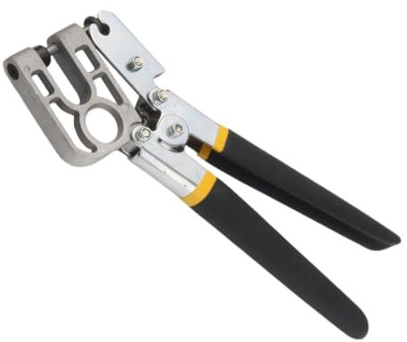 SHINEOFI 1 Pieza De Abrazaderas De Montaje De Quilla Herramienta De Engarce Pinzas De Perforación Alicates De Perforación Crimpadora De Pernos Pinza De Bloqueo De Engarce