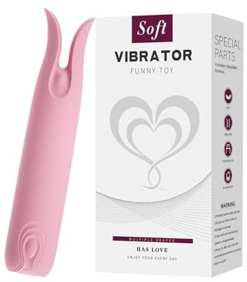 Bullet Vibrator Adult Toys, Small Dildo Vibrators for G Spot Stimulation, Sex Toys for Couples Finger Vibrator for clit, Clitoral Stimulator Vibe for Men & Women (Pink)