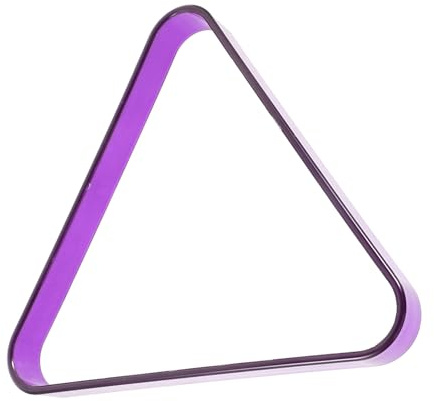 TOYZFRIENDY Triangle Billard Rigide PC Résistant Support Boules pour Table de Billard Accessoire Stable pour Club et Usage Familial