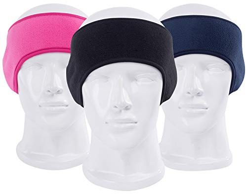TUPARKA 3Pcs Women Running Headband Ear Warmer Ear Muffs for Women Girls Outdoor Sports