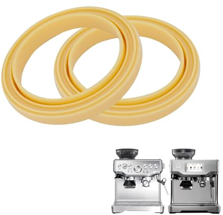 ShnminEU 2 Stück dichtungsringe Kompatibel mit Sage The Barista Express BES875UK SES875BKS SES875 SES875BTR2GUK1 Espressomaschinen Dichtung Silikonmaterial in Lebensmittelqualität