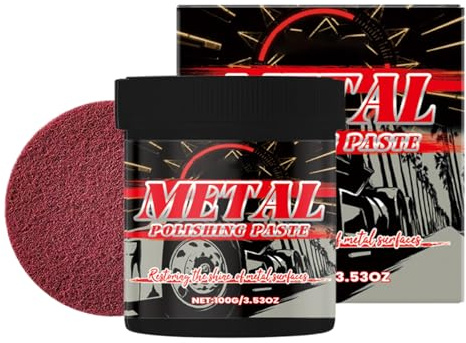 Cromo Cleaner Per Auto - Metallo Lucidatura Ristruttori E Protezioni,Cura Veicoli Pasta Protezione - Per Camion SUV Moto Barche Paraurti Decorativi