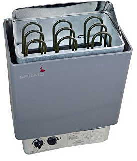 Saunaofen 4,5 kW für 230 oder 380V mit integrierter Steuerung